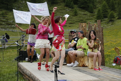 Theaterfestival auf der Alm – Freilichttheater zum 50-Jahres-Jubiläum  - Heimatbühne Schnals EO