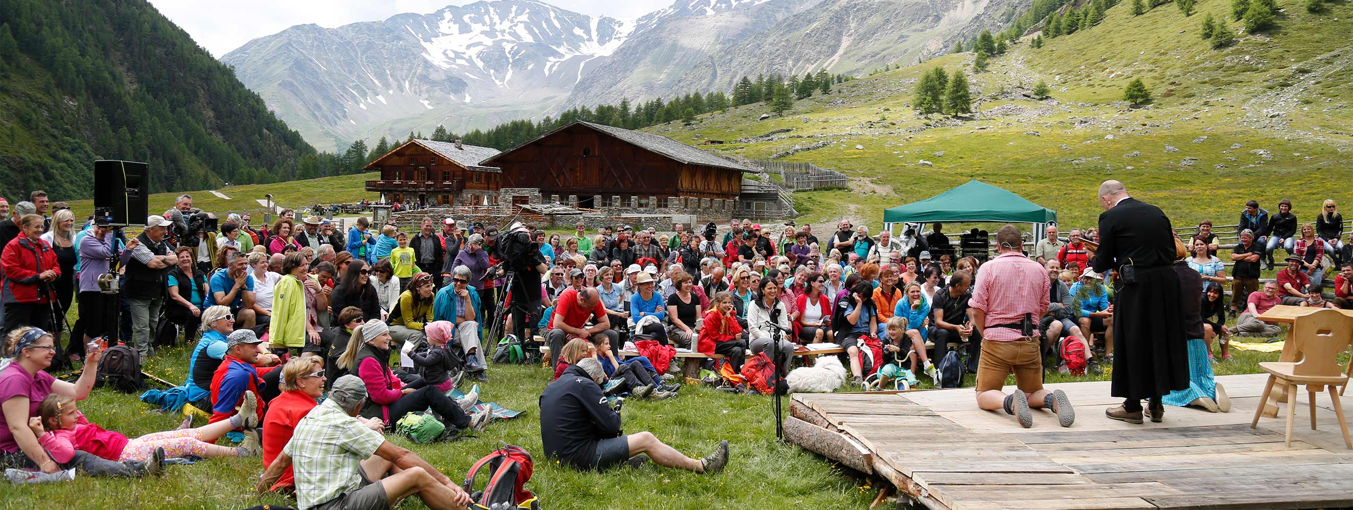Theaterfestival auf der Alm – Freilichttheater zum 50-Jahres-Jubiläum  - Heimatbühne Schnals EO